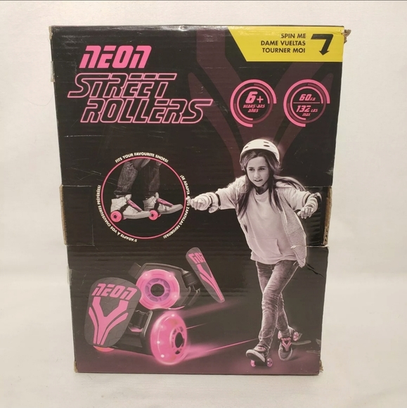 Yvolution Neon Street Rollers Neon Green & Neon Pink - Picture 6 of 12